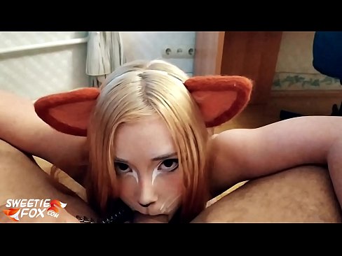 ❤️ Kitsune ngelek kontol jeung cum dina sungut nya ️❌ ngan porno dina su.28films.ru ️❤